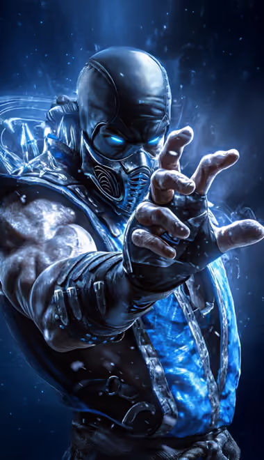 Skill Wallpapers for iPhone 12 Pro/13 Pro/14 (1170x2532): Sub-Zero, Mortal Kombat, ninja, armor