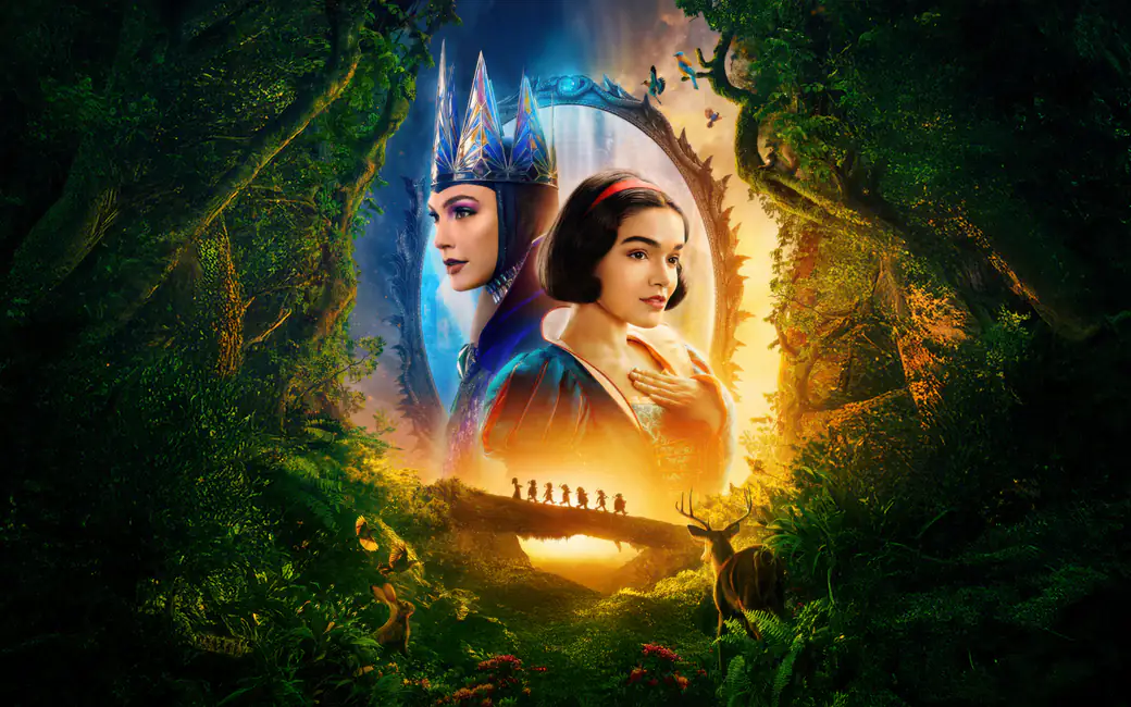 Poster for the movie Snow White 2025 — desktop and phone wallpaper, free download