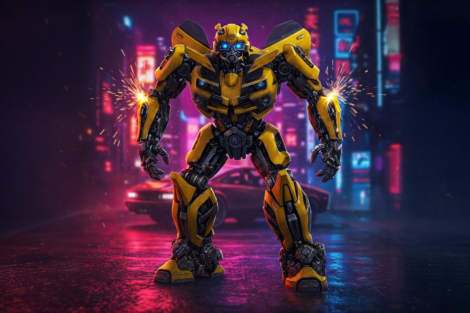 Bumblebee из Трансформеров - Microsoft Surface 12.4″ обои в разрешении 1536x1024