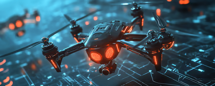 Technology wallpapers: drone, quadcopter, robotics, futurism