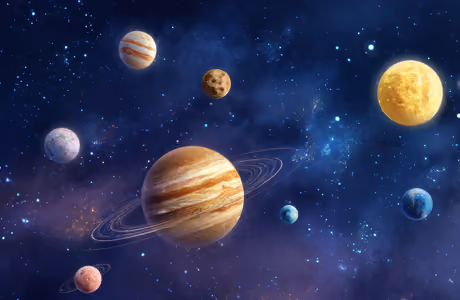 Space wallpapers: solar system, mercury, venus, Earth