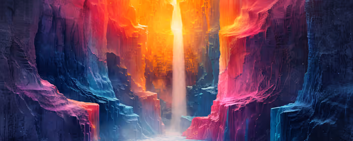 Abstraction wallpapers: cavern, canyon, light, rock