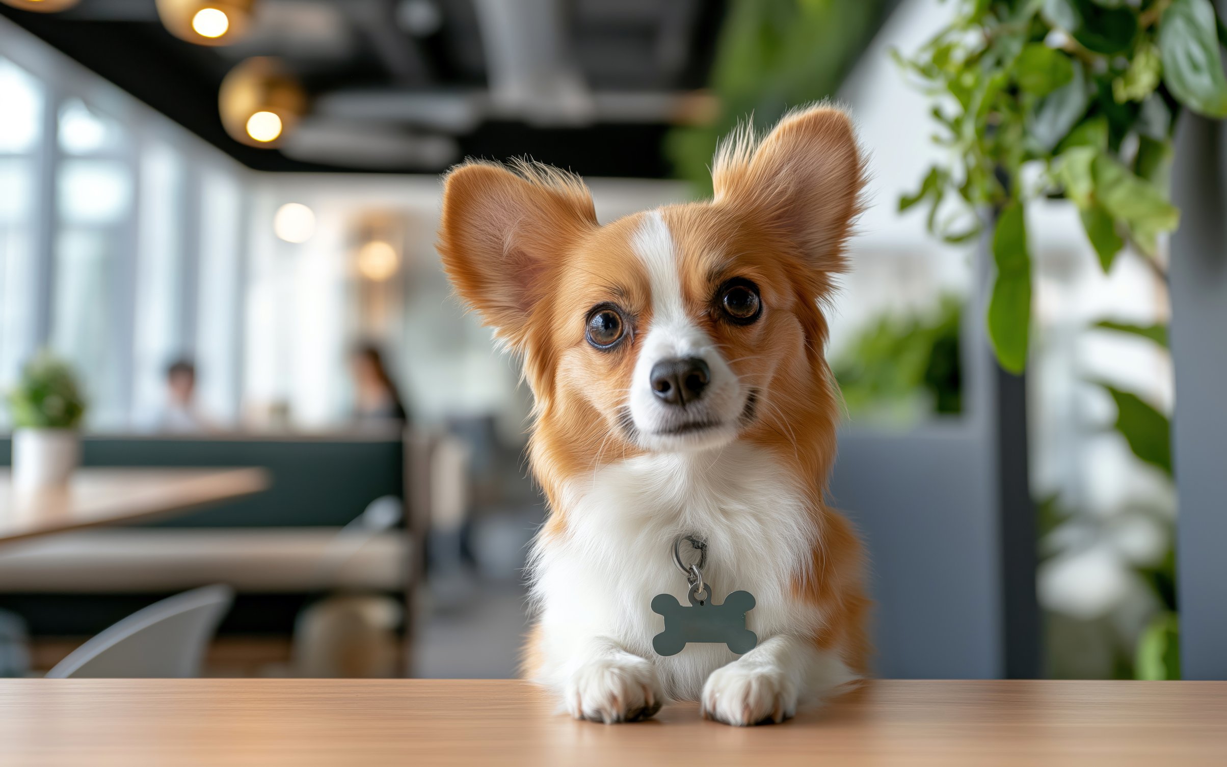 Curious chihuahua - Wallpapers for MacBook Neo in 2408x1506 resolution