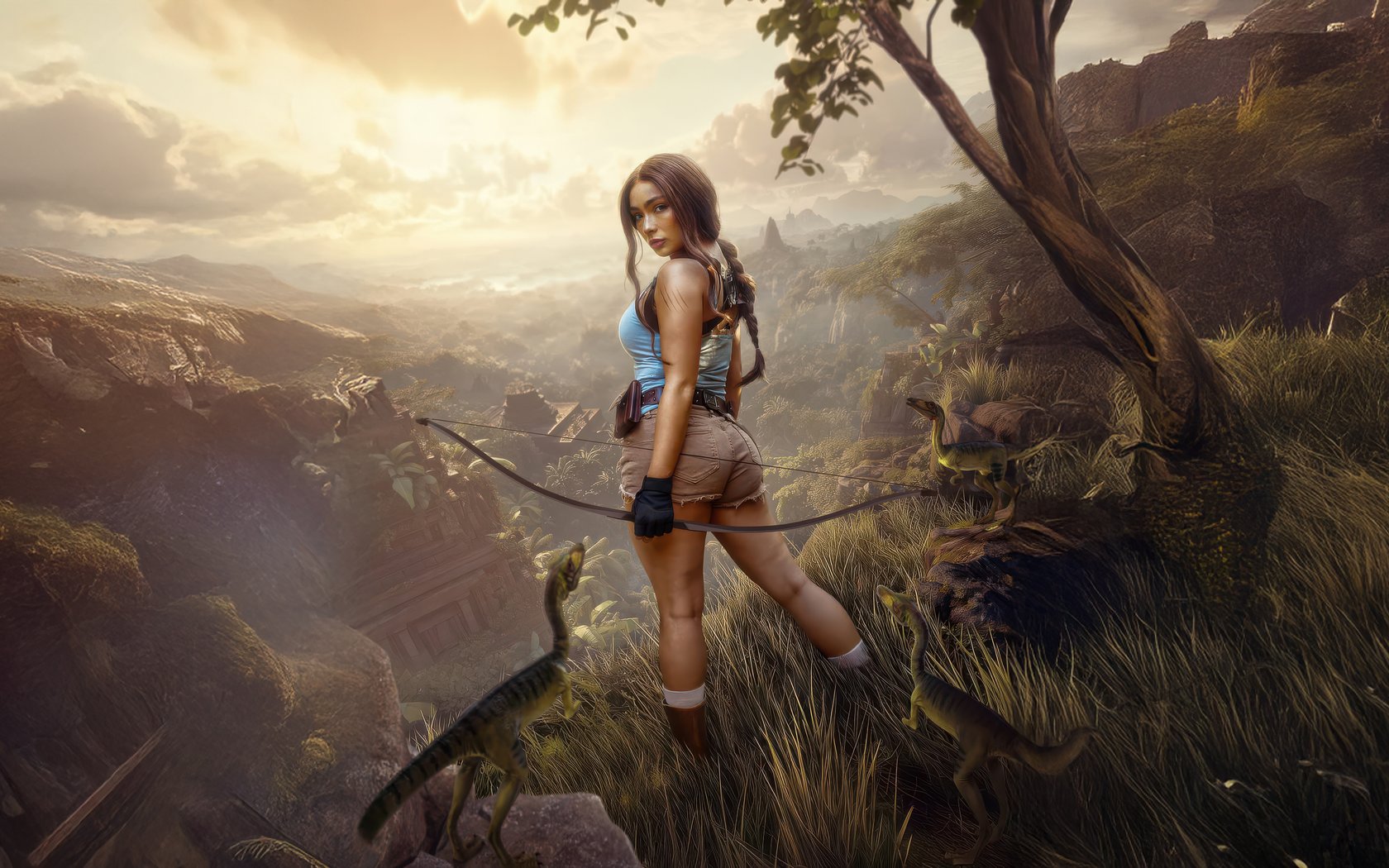 Tomb Rider Cosplay - WSXGA+ wallpapers in 1680x1050 resolution