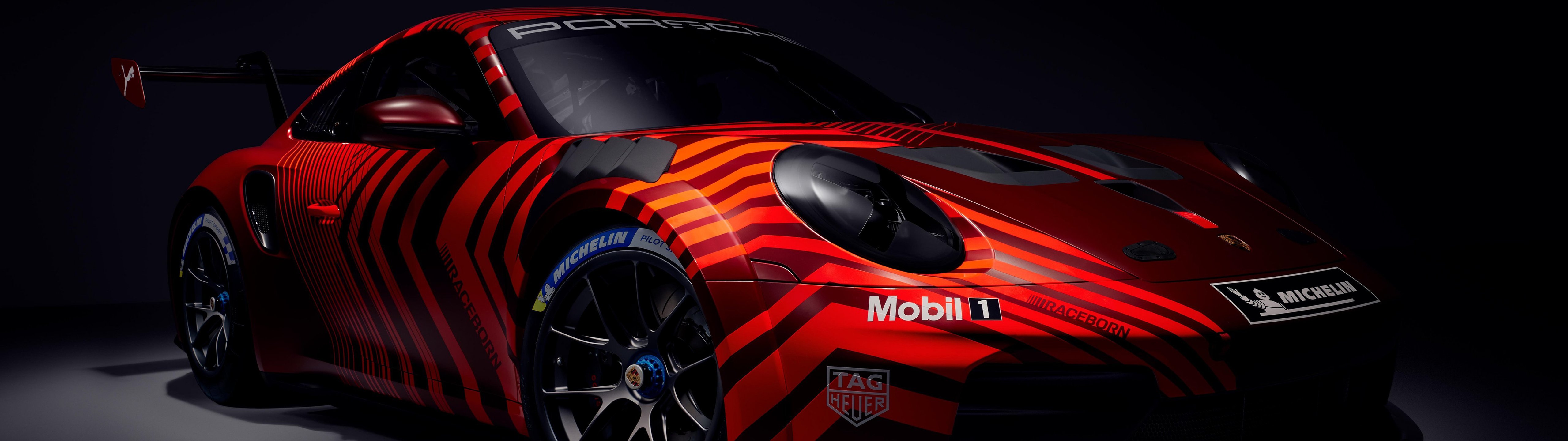 Racing Porsche 911 GT3 Cup - UltraWide 32:9 wallpapers in 5120x1440 resolution