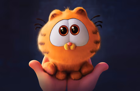Garfield Wallpapers for Apple iMac 24″ (4480x2520): The Garfield Movie, kitten, cartoon, poster