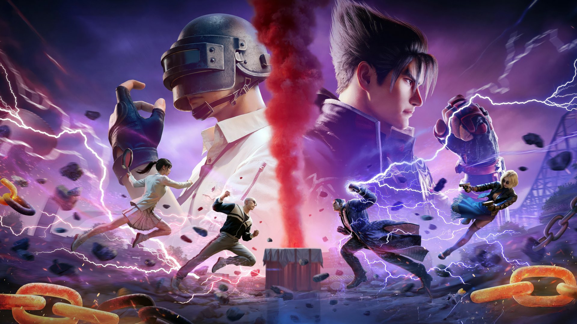 PUBG Mobile x Tekken 8 - Full HD wallpapers in 1920x1080 resolution