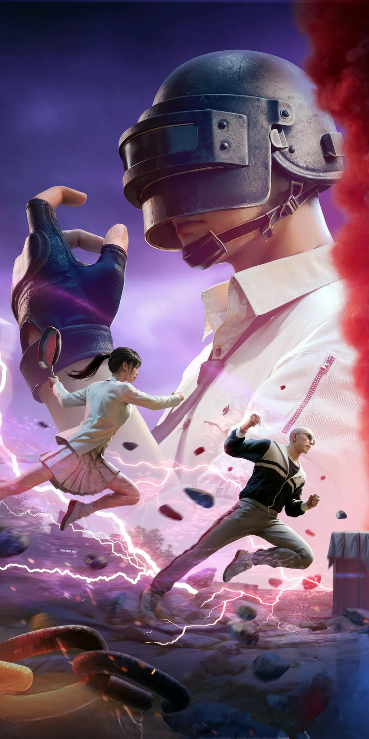 PUBG Mobile x Tekken 8 - Wallpapers for Samsung Galaxy A03s, Xiaomi Redmi 7A, POCO C3 in 720x1440 resolution