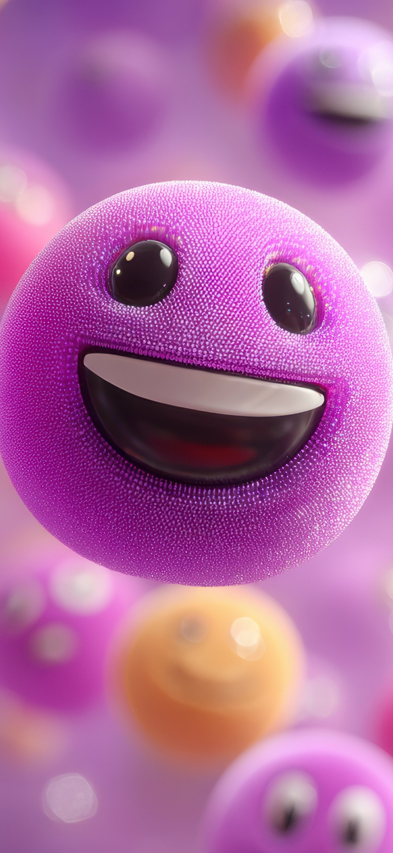 3D emojis with joyful faces - Wallpapers for iPhone 15 Pro Max/14 Pro Max in 1290x2796 resolution