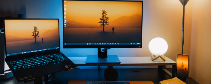 UltraWide 32:9 обои мышь компьютерная (3840x1080): рабочее место, ноутбук, монитор, компьютер
