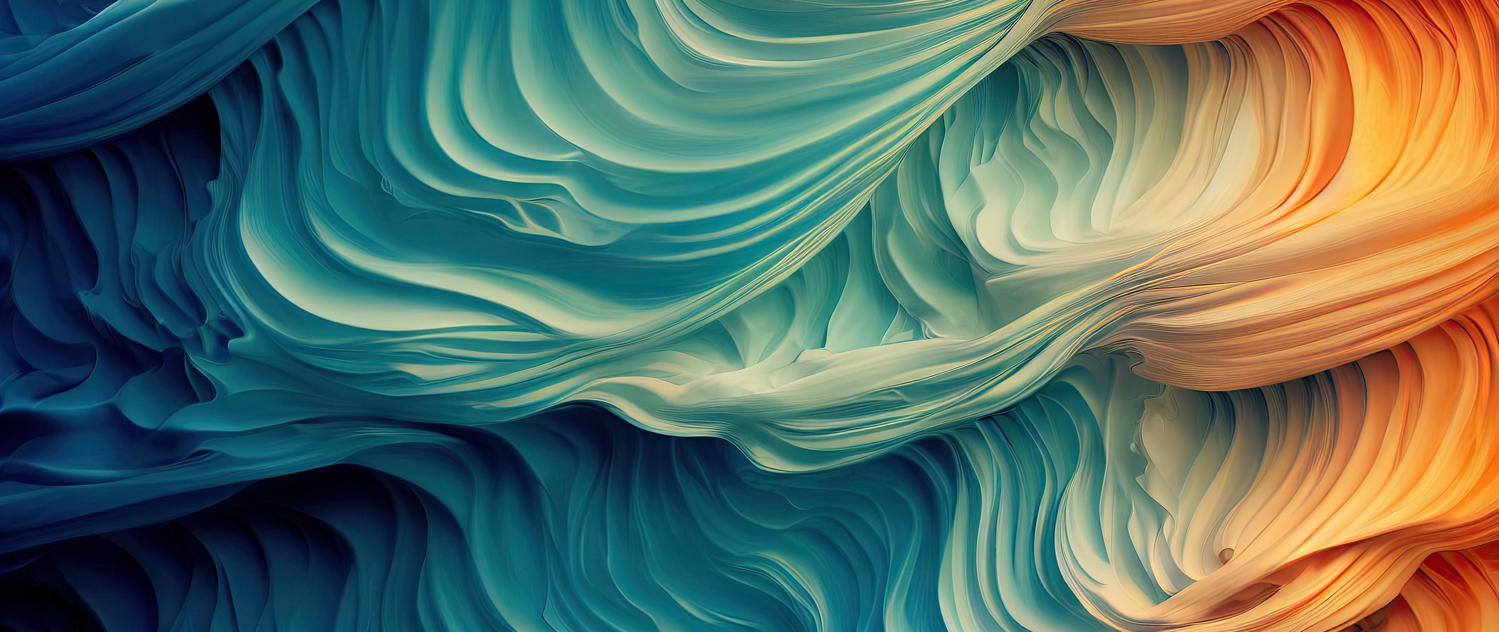 Waves of fabric - 5K2K UltraWide 21:9 wallpapers in 5120x2160 resolution