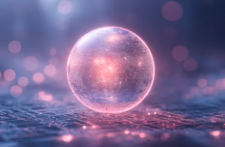 Processor and Microchip wallpapers for iPhone Air (2670x1878): hologram, microcircuit, circuit, network