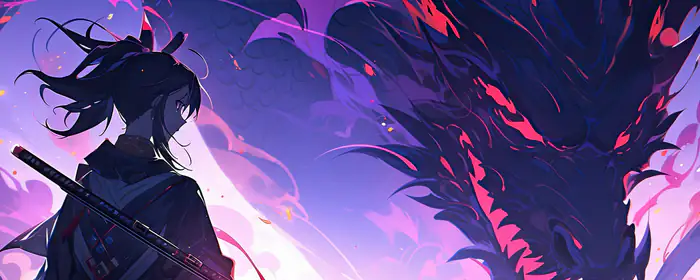 5K2K UltraWide 21:9 wallpapers (5120x2160): anime Girl, samurai, dragon, katana