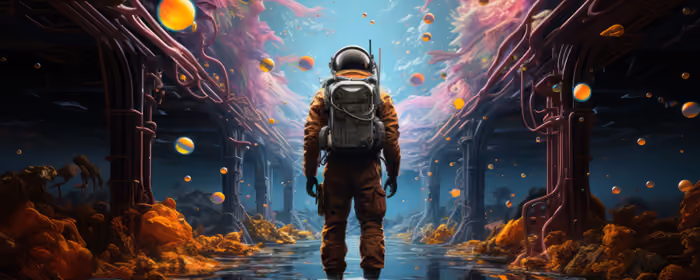 UltraWide 21:9 wallpapers (3440x1440): astronaut, extraterrestrial, surrealism, alien