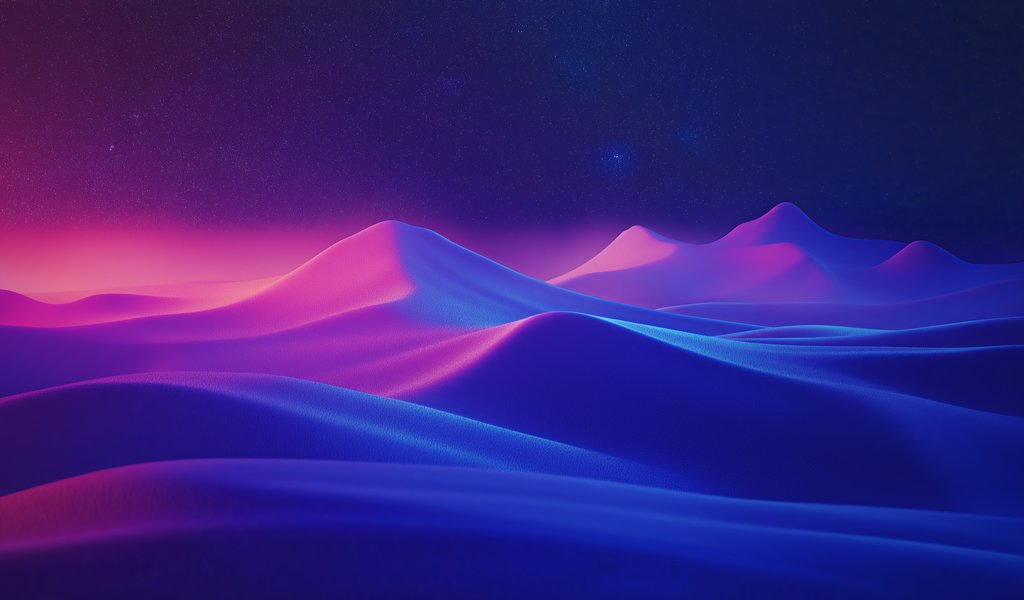 Abstract surreal dunes - WSVGA wallpapers in 1024x600 resolution