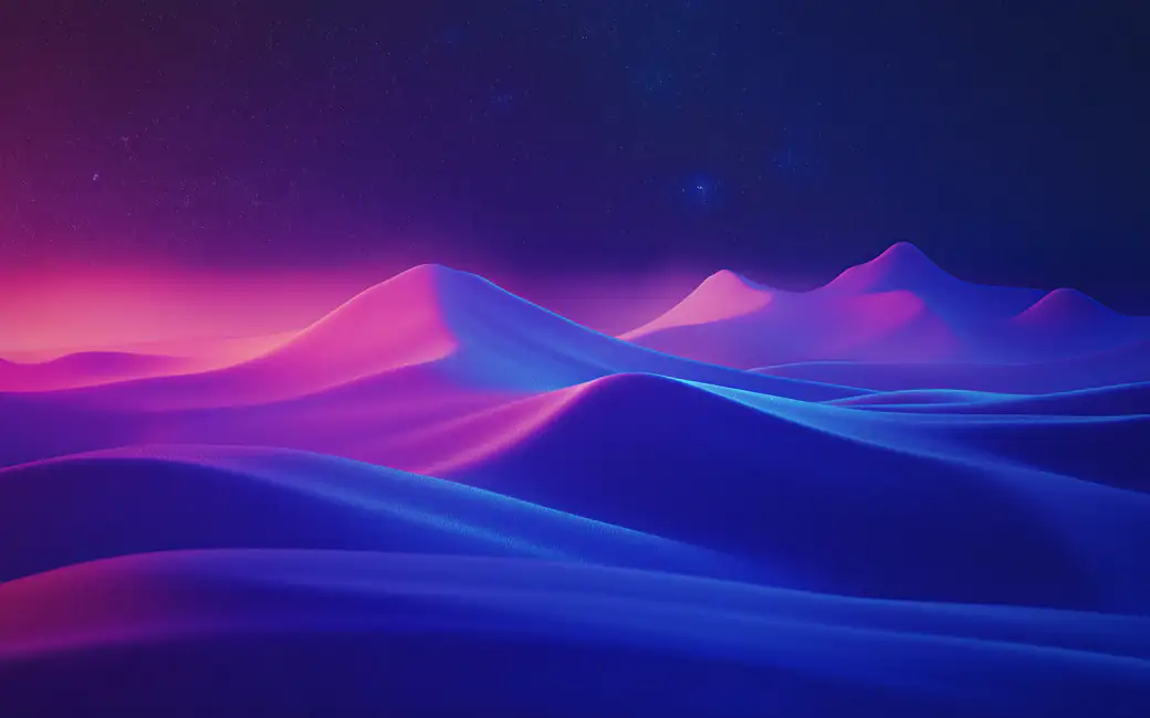 Abstract surreal dunes — desktop and phone wallpaper, free download