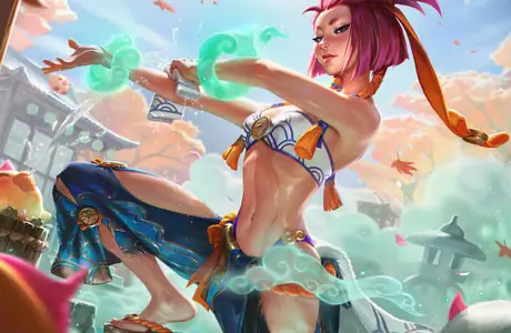 Обои игры: League Of Legends, Юнара, женщина, девушка