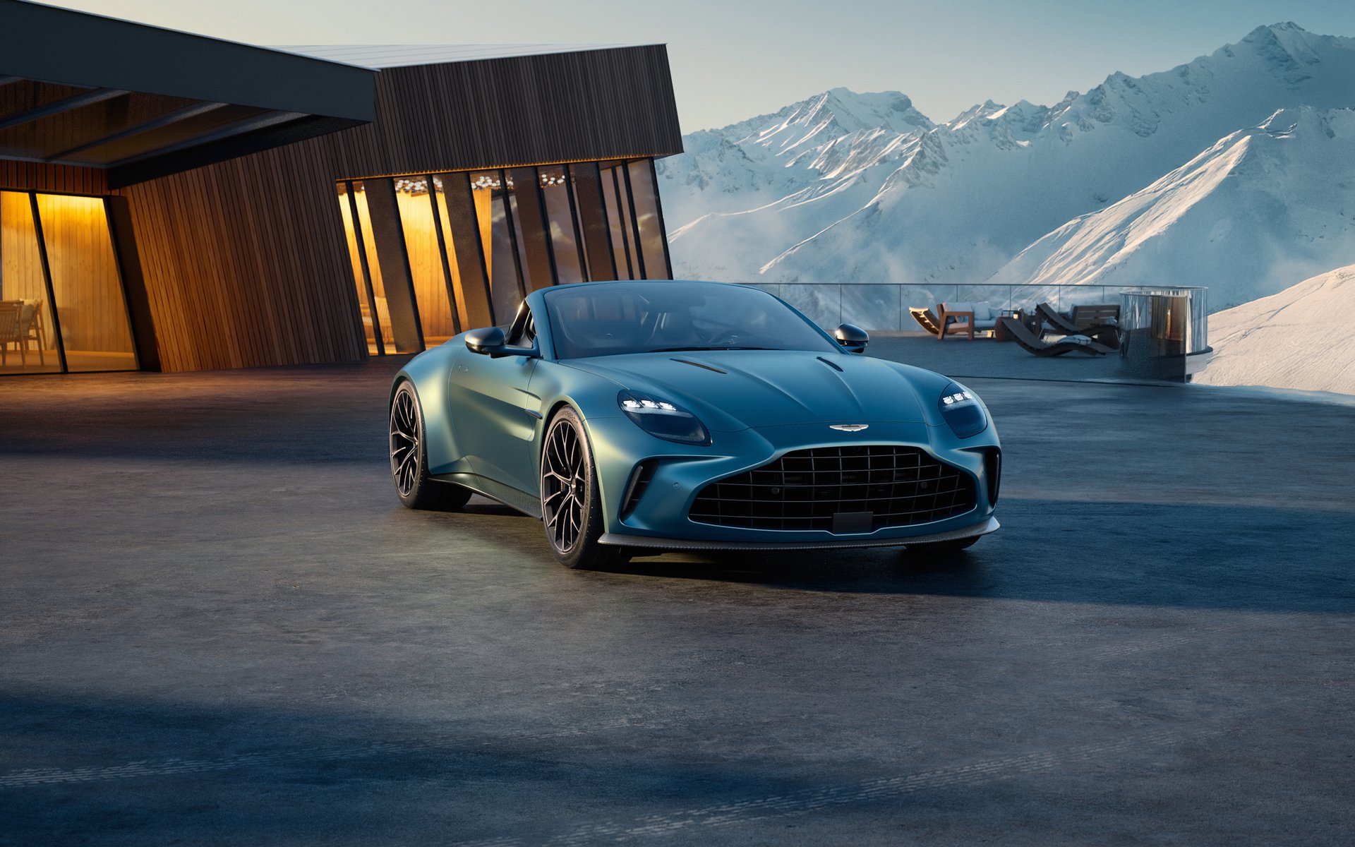 Aston Martin Vantage Roadster in front - WUXGA wallpapers in 1920x1200 resolution