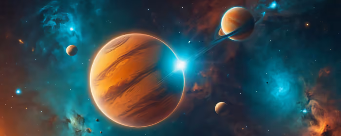 UltraWide 32:9 wallpapers (5120x1440): planet, orbit, universe, galaxy