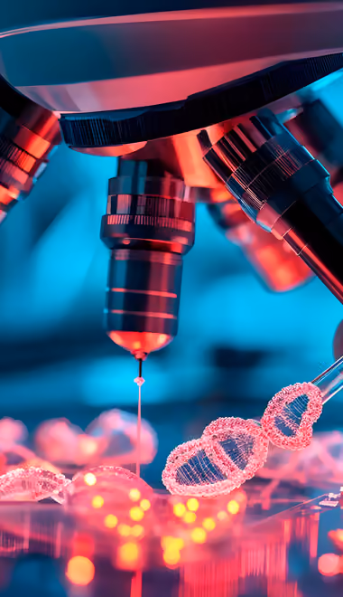 DNA Wallpapers for iPhone 4/4S (640x960): medicine, microscope, science, DNA