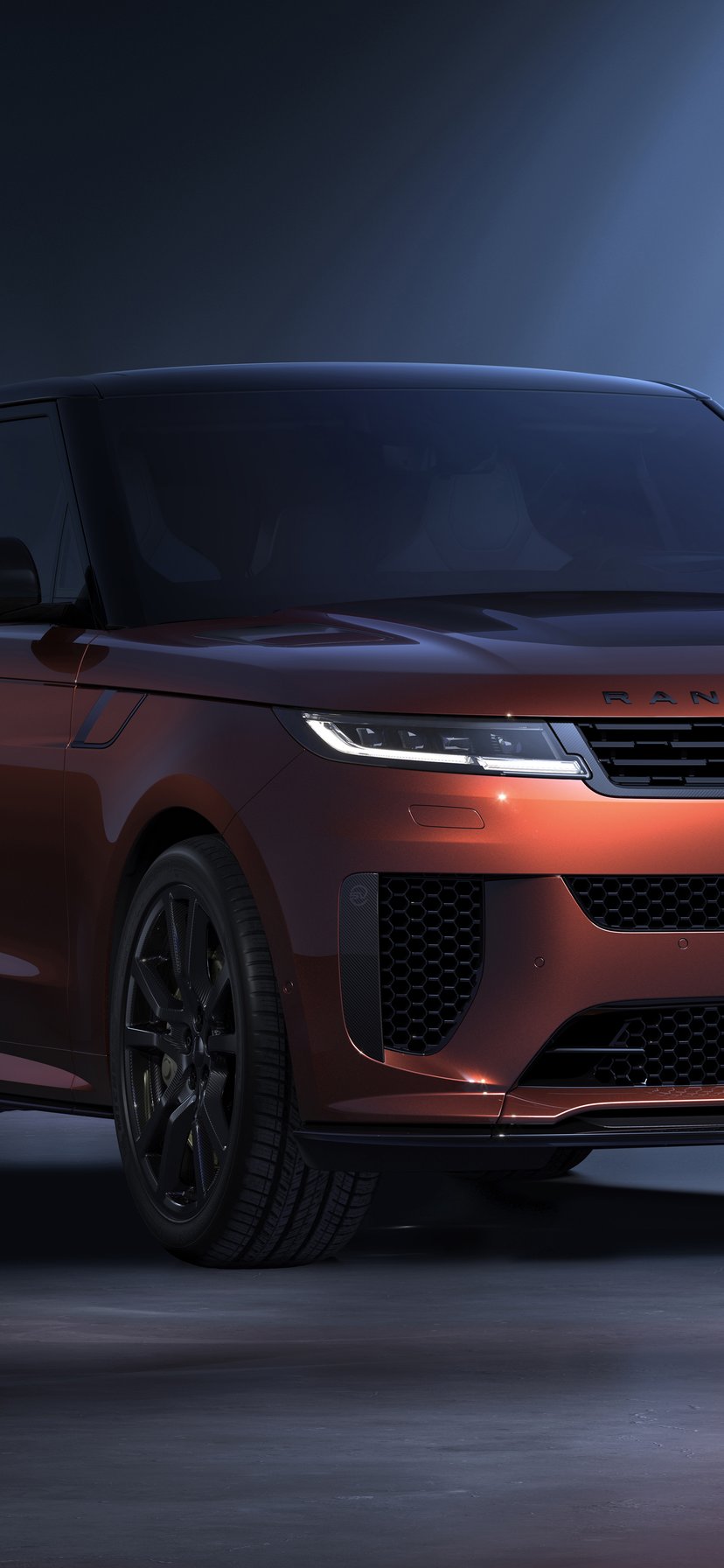 Copper Range Rover Sport SV - Wallpapers for iPhone 11/XR in 828x1792 resolution
