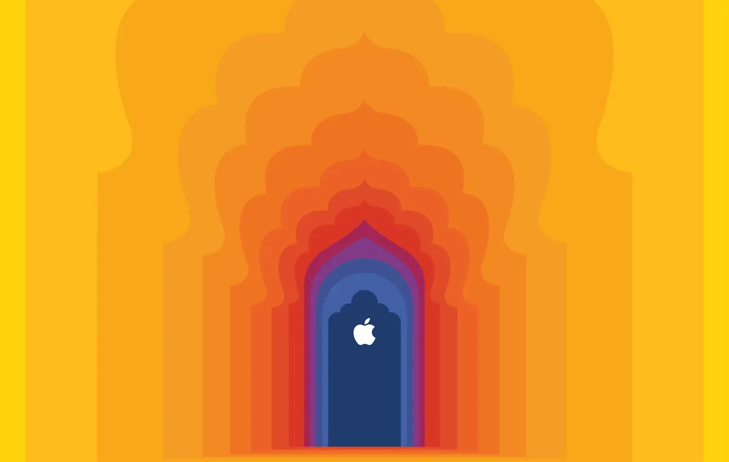 Apple Store Нью-Дели — обои на рабочий стол и телефон