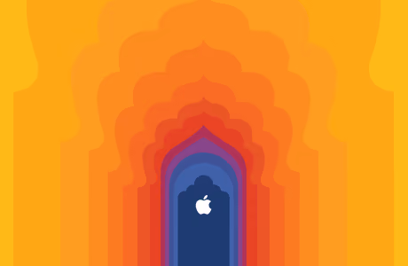 Arch Wallpapers for Samsung Galaxy Tab (1340x1340): Apple Inc, logo, India, event