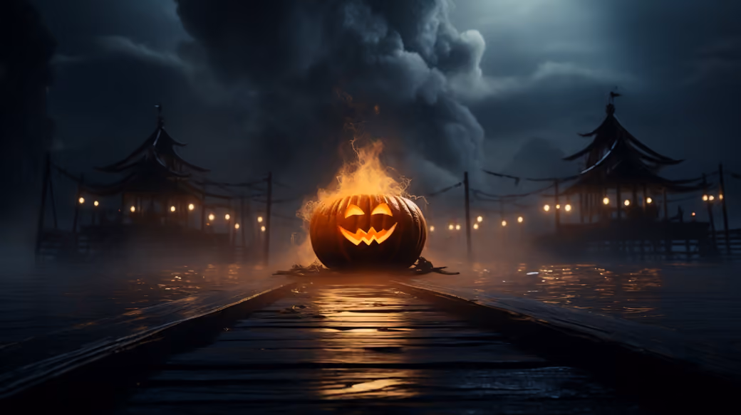 Funny Jack-o-lantern - WQXGA and for Apple MacBook Air 13 wallpapers in 2560x1600 resolution