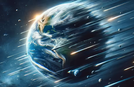 Space wallpapers: Earth, orbit, asteroid, Milky Way