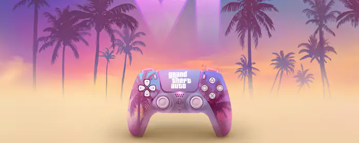 5K2K UltraWide 21:9 обои контроллер (5120x2160): GTA 6, PlayStation 5, контроллер, геймпад