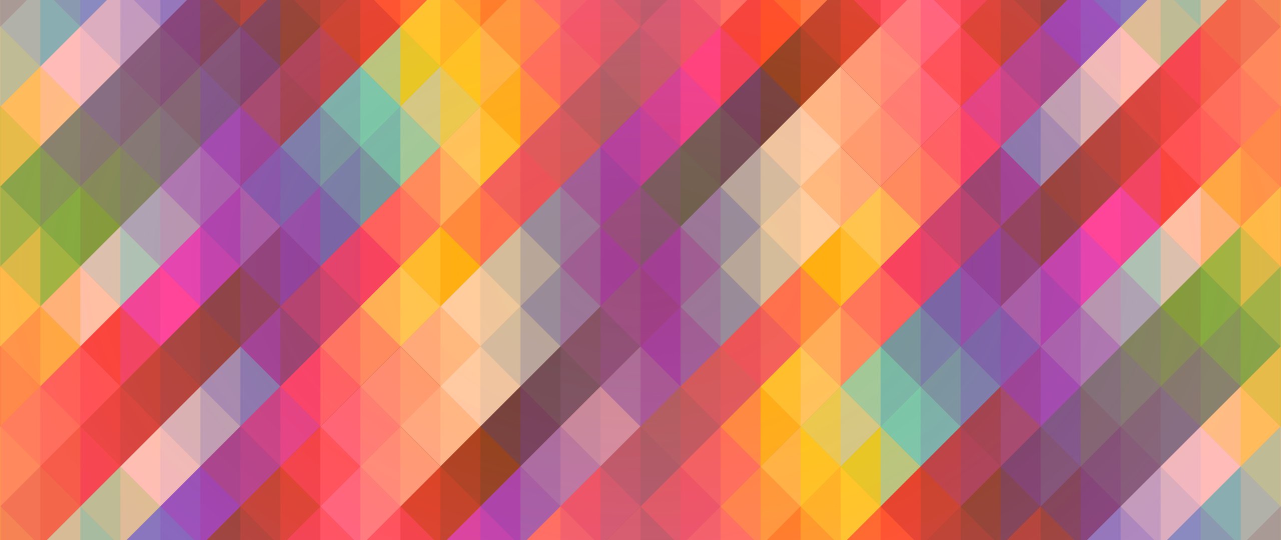 Multicolor mosaic - UltraWide 21:9 wallpapers in 2560x1080 resolution