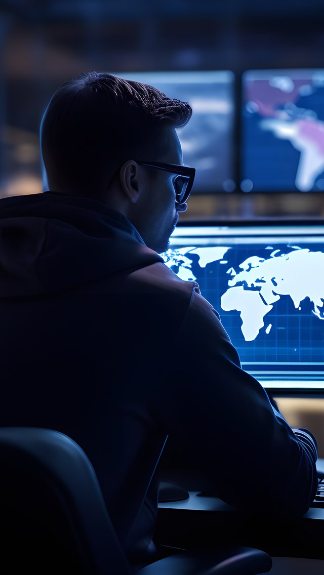 Analyst at the workplace - Wallpapers for iPhone 5/5S/5C/SE in 640x1136 resolution