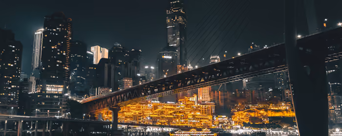 UltraWide 21:9 China wallpapers (3440x1440): China, Chongqing, bridge, skyline