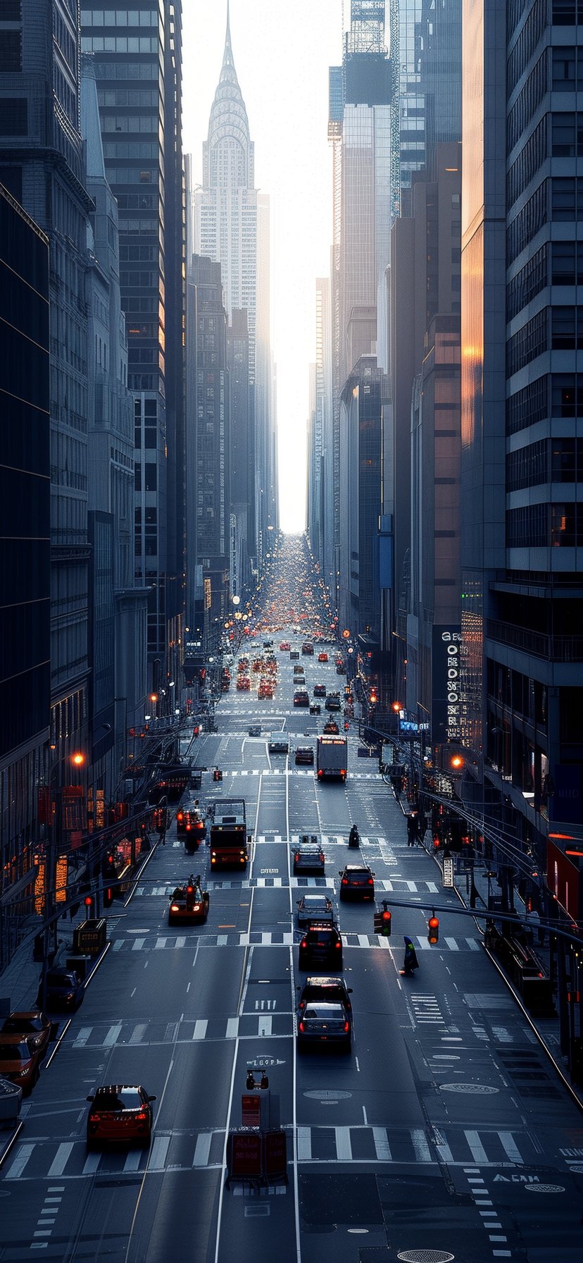 New Yorks Grey Street - Wallpapers for iPhone 11/XR in 828x1792 resolution