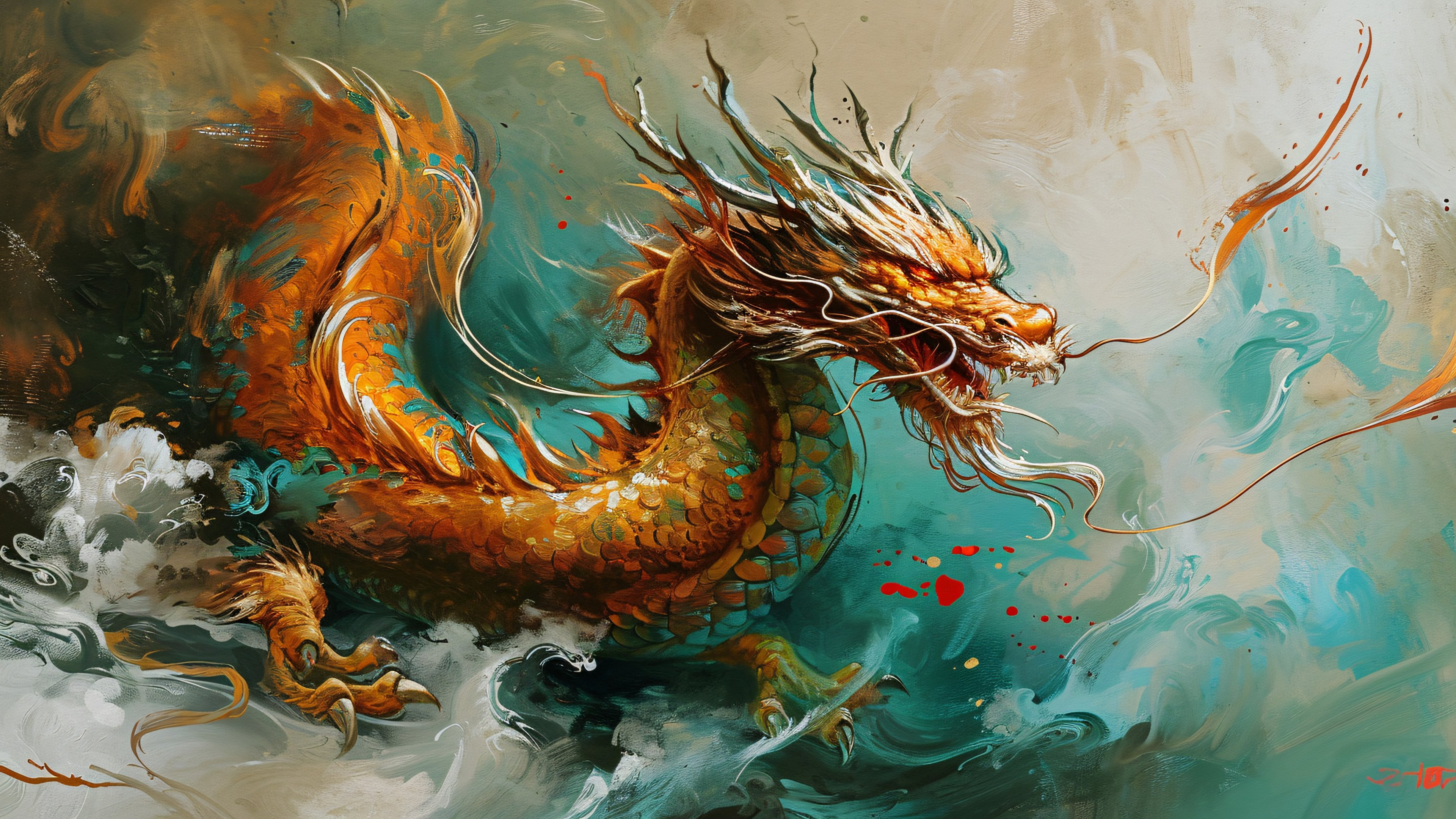 Eastern Dragon - 4K PC Wallpapers in 3840x2160 resolution