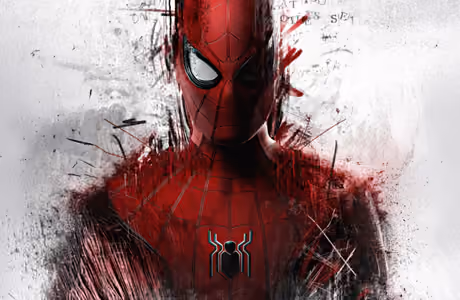 Movies wallpapers: Marvel, Spider-Man, paint, mask