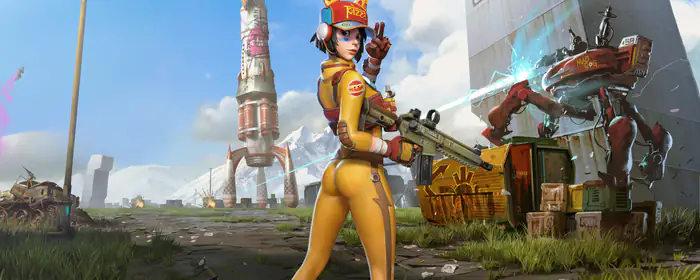 Games wallpapers: Farlight 84, Battle Royal, robot, girl