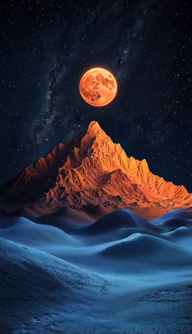 Space wallpapers: moon, galaxy, starry sky, stars