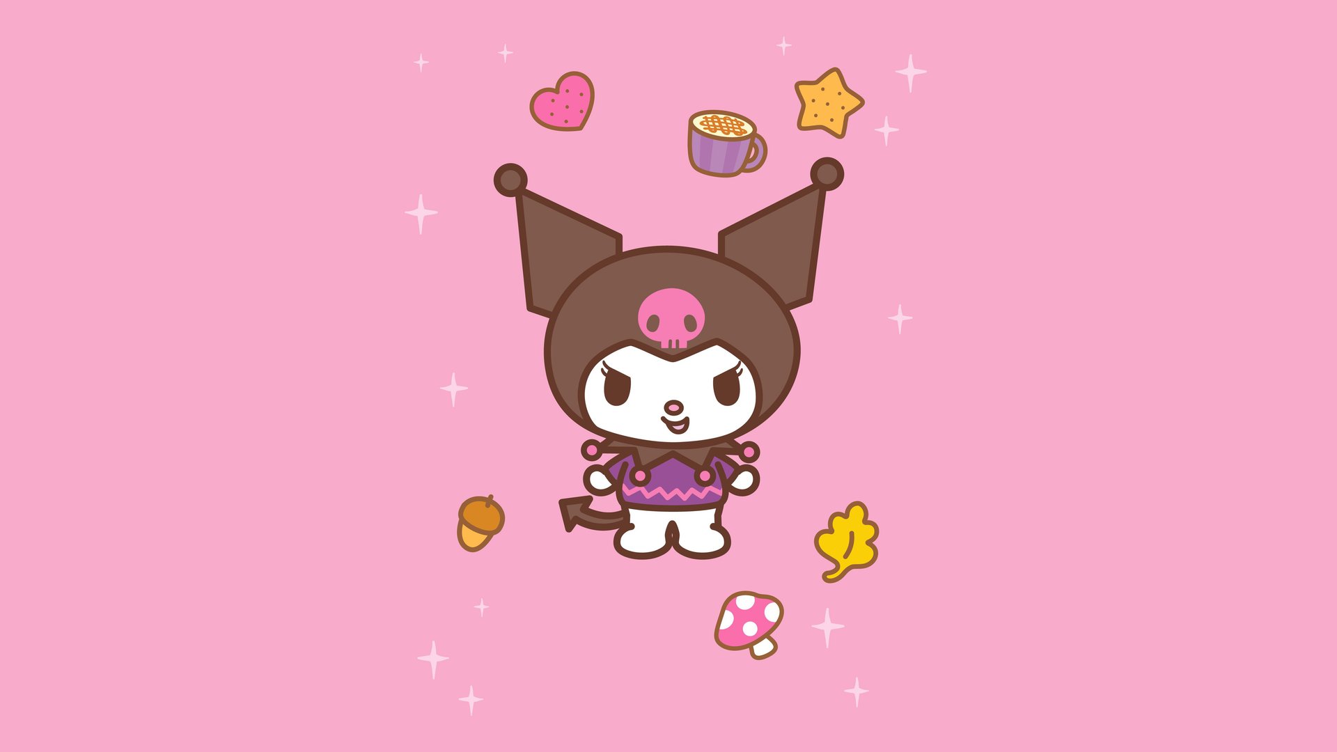 Kuromi from Onegai My Melody - Full HD wallpapers in 1920x1080 resolution