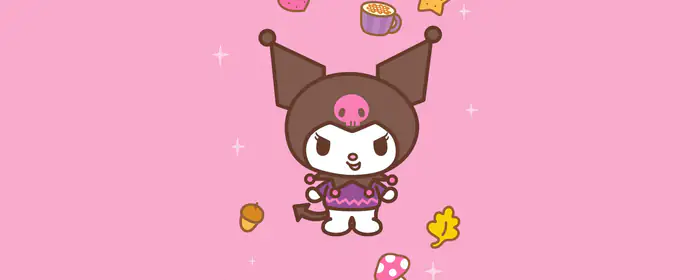 UltraWide 21:9 Kuromi wallpapers (3440x1440): Onegai My Melody, Kuromi, character, outfit