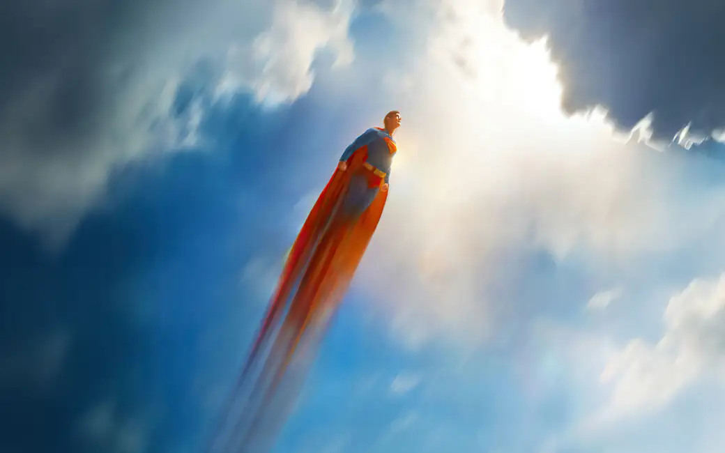 Superman from the 2025 movie — desktop and phone wallpaper, free download