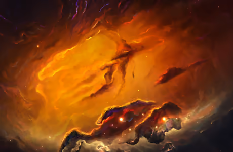 Space wallpapers: nebula, clouds, stars, light