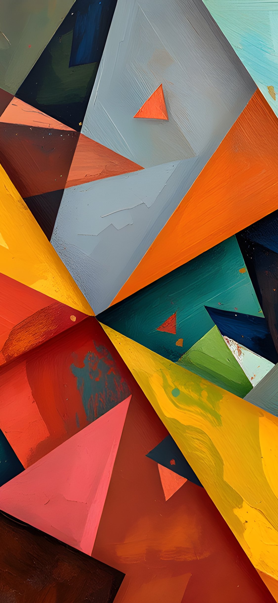 Bright geometric panel - Wallpapers for iPhone X/XS/11 Pro in 1125x2436 resolution