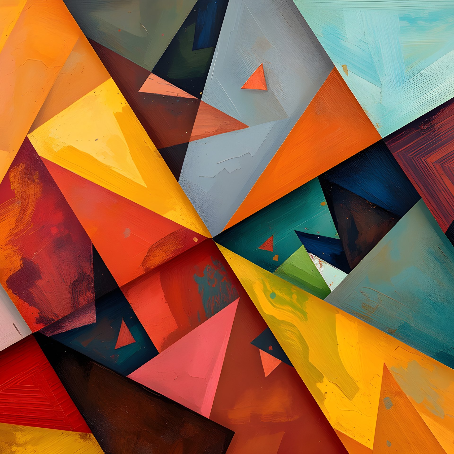 Bright geometric panel - Wallpapers for Samsung Galaxy Tab in 1920x1920 resolution