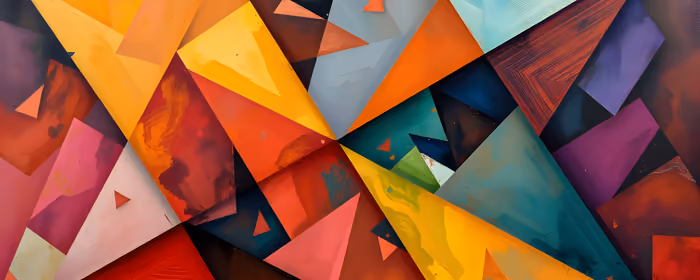 UltraWide 21:9 wallpapers (3440x1440): painting, arrangement, triangle, geometry