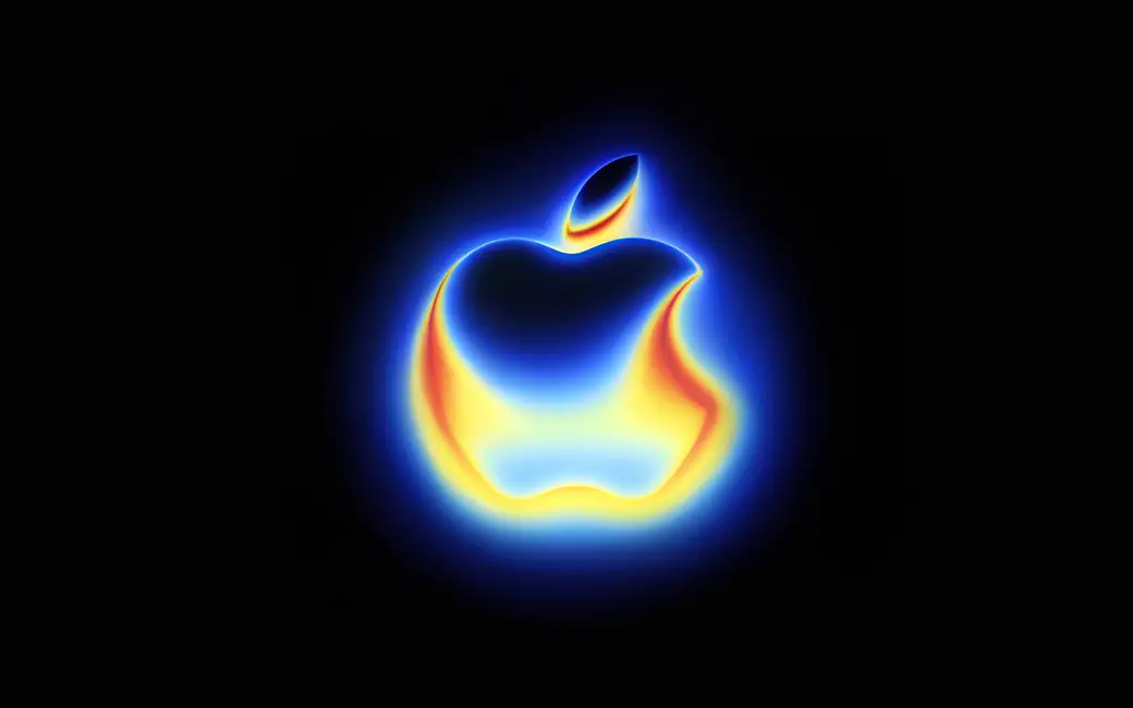 Apple Liquid Glass Event Logo — desktop and phone wallpaper, free download