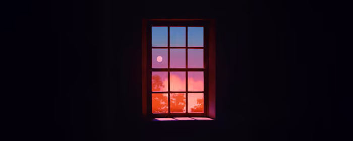 UltraWide 21:9 wallpapers (2560x1080): window, sunset, moon, room