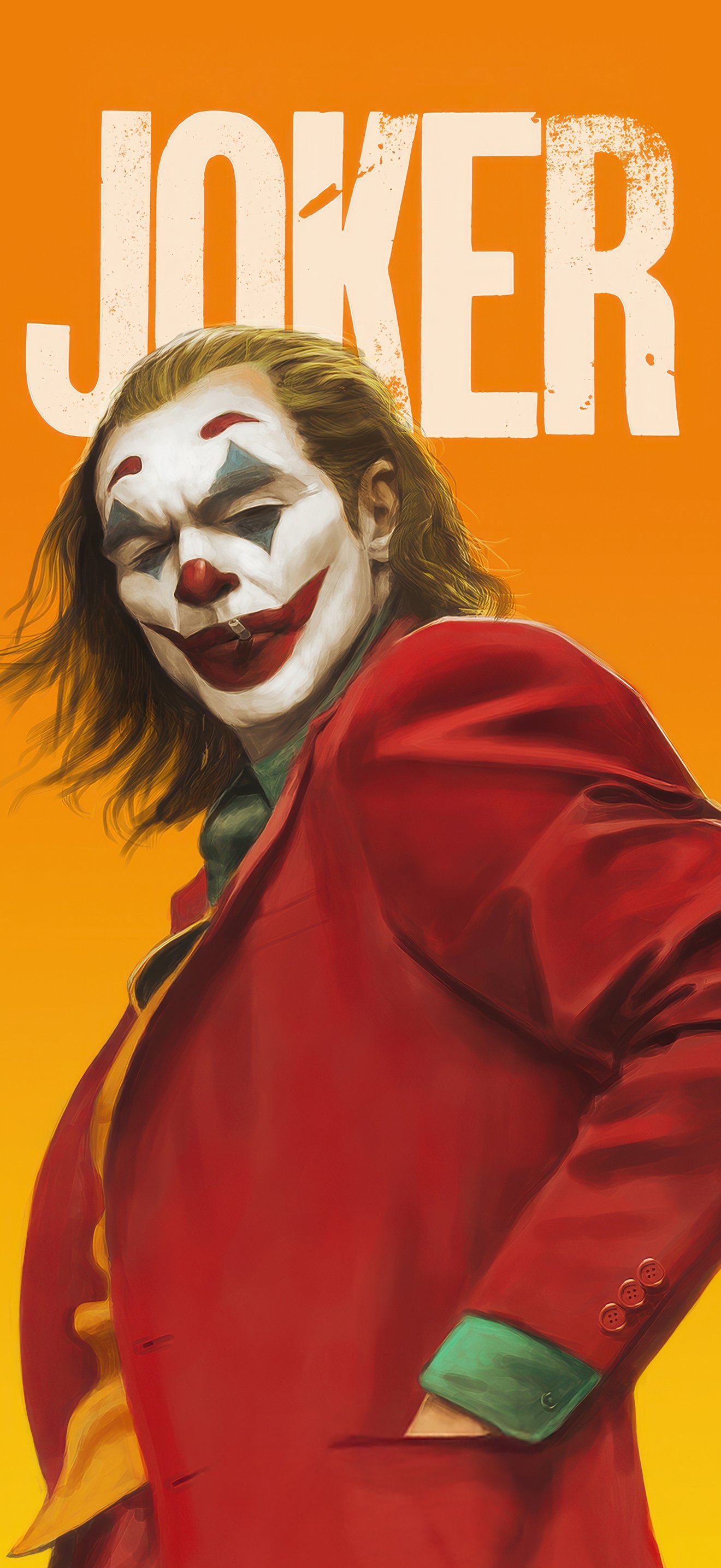 The Joker in the red jacket - Wallpapers for iPhone 18 Pro Max/17 Pro Max/16 Pro Max in 1320x2868 resolution