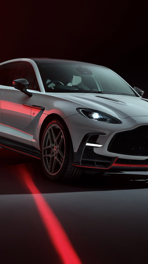Aston Martin DBX S 2025 front view - Wallpapers for LG/ASUS in 480x854 resolution