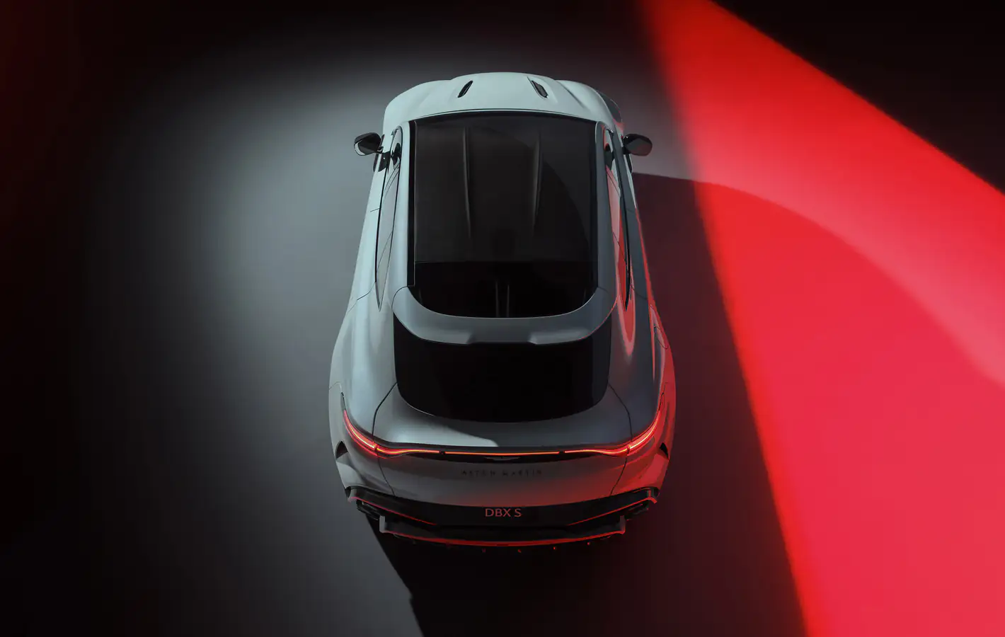 Aston Martin DBX S rear view — desktop and phone wallpaper, free download